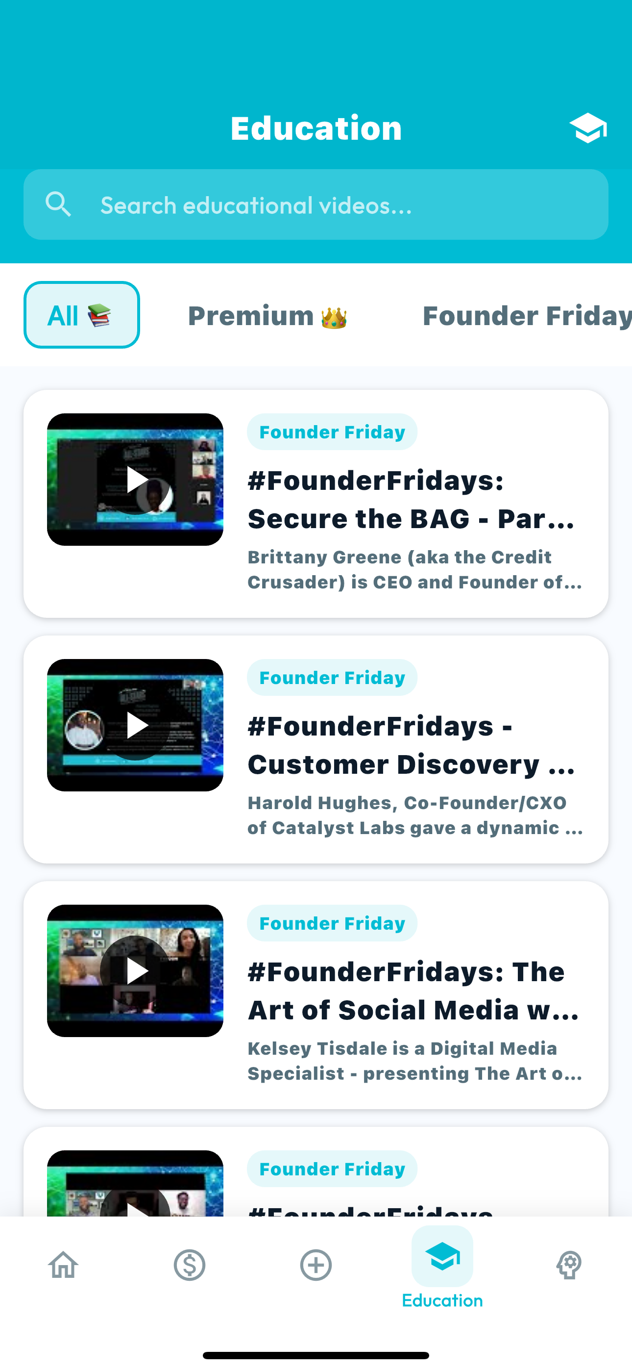 Educational Resources Platform